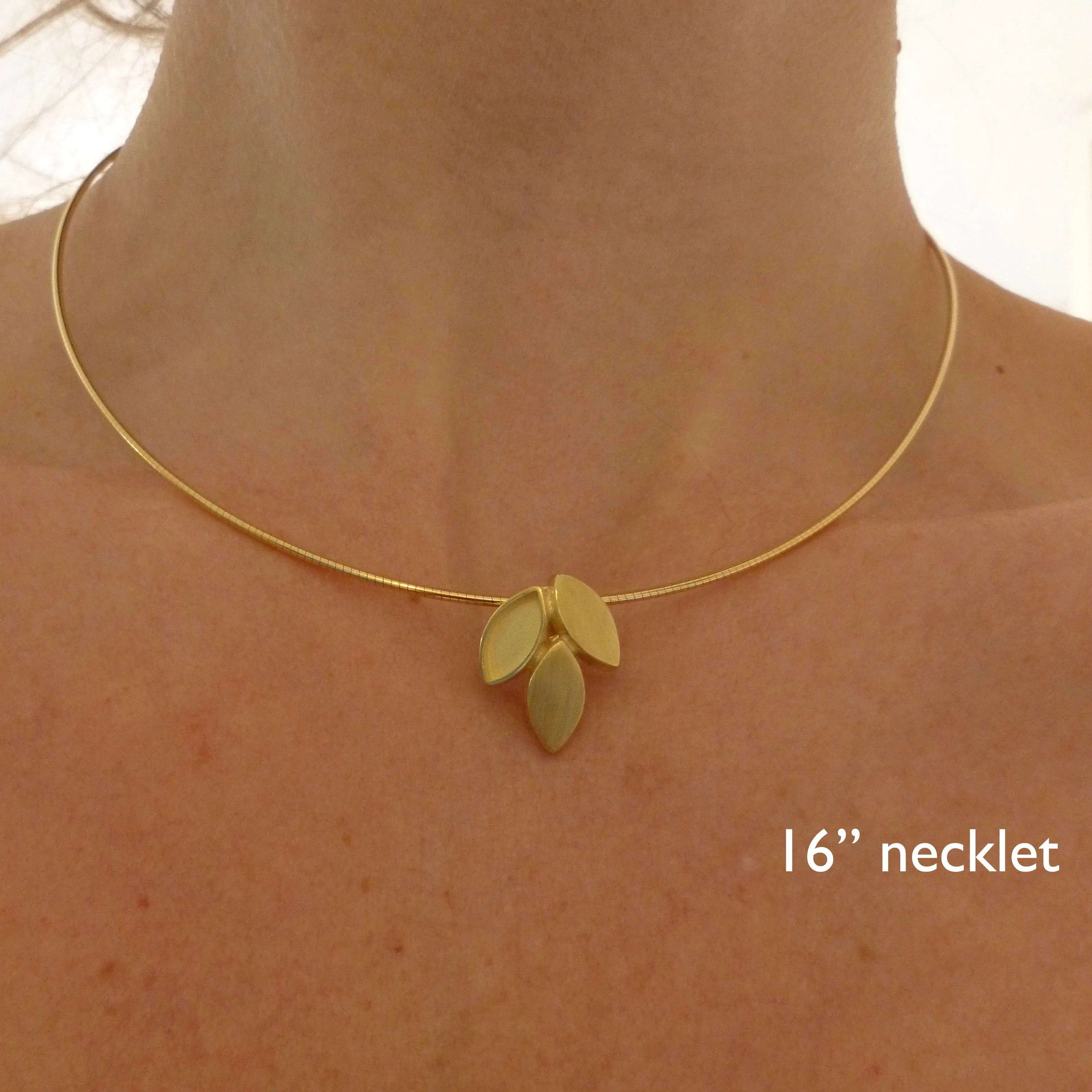 18ct Gold Necklace - Contemporary, Unique and Bespoke.