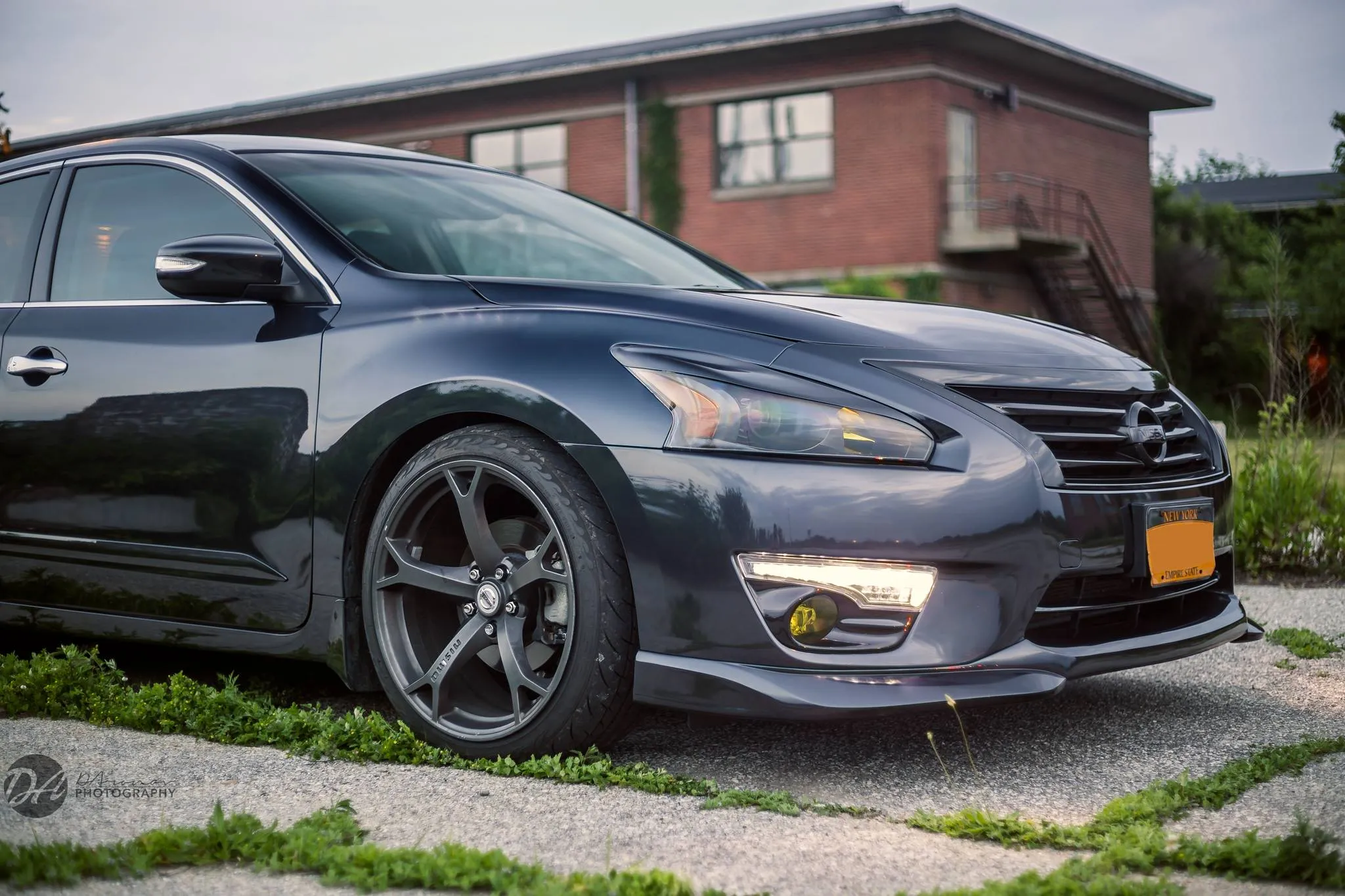 2013-2015 Nissan Altima - Front Lip Spoiler - KB13142