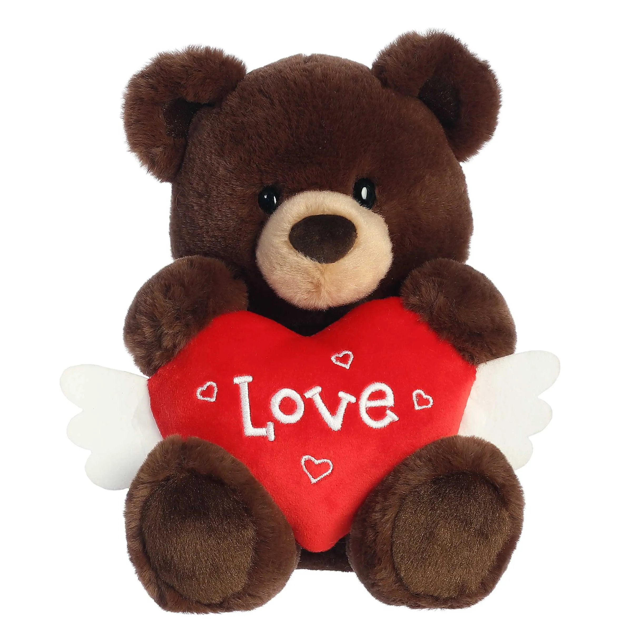 Aurora® - Valentine - 10" Flutter Heart Bear™