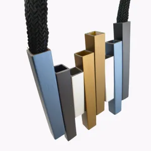 Christina Brampti Beyond Simplicity Tube Ladder Necklace