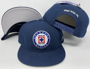 Cruz Azul Snapback Sk-93 Pro Brand Cap Hat Navy