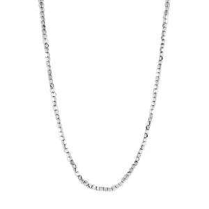 Cubic Beaded Necklace 3.3mm
