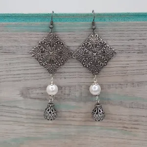 Fancy Filigree Victorian Earring