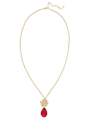Fleur Pendant Necklace - NFL11BGFIS