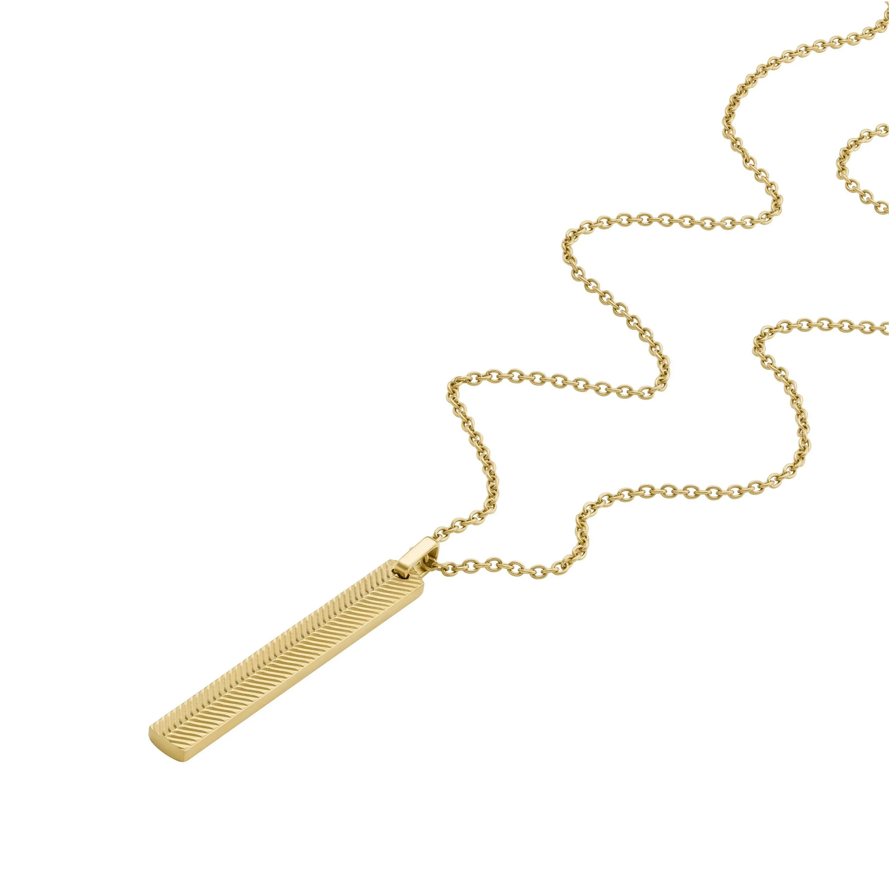Fossil Harlow Gold Necklace JF04609710