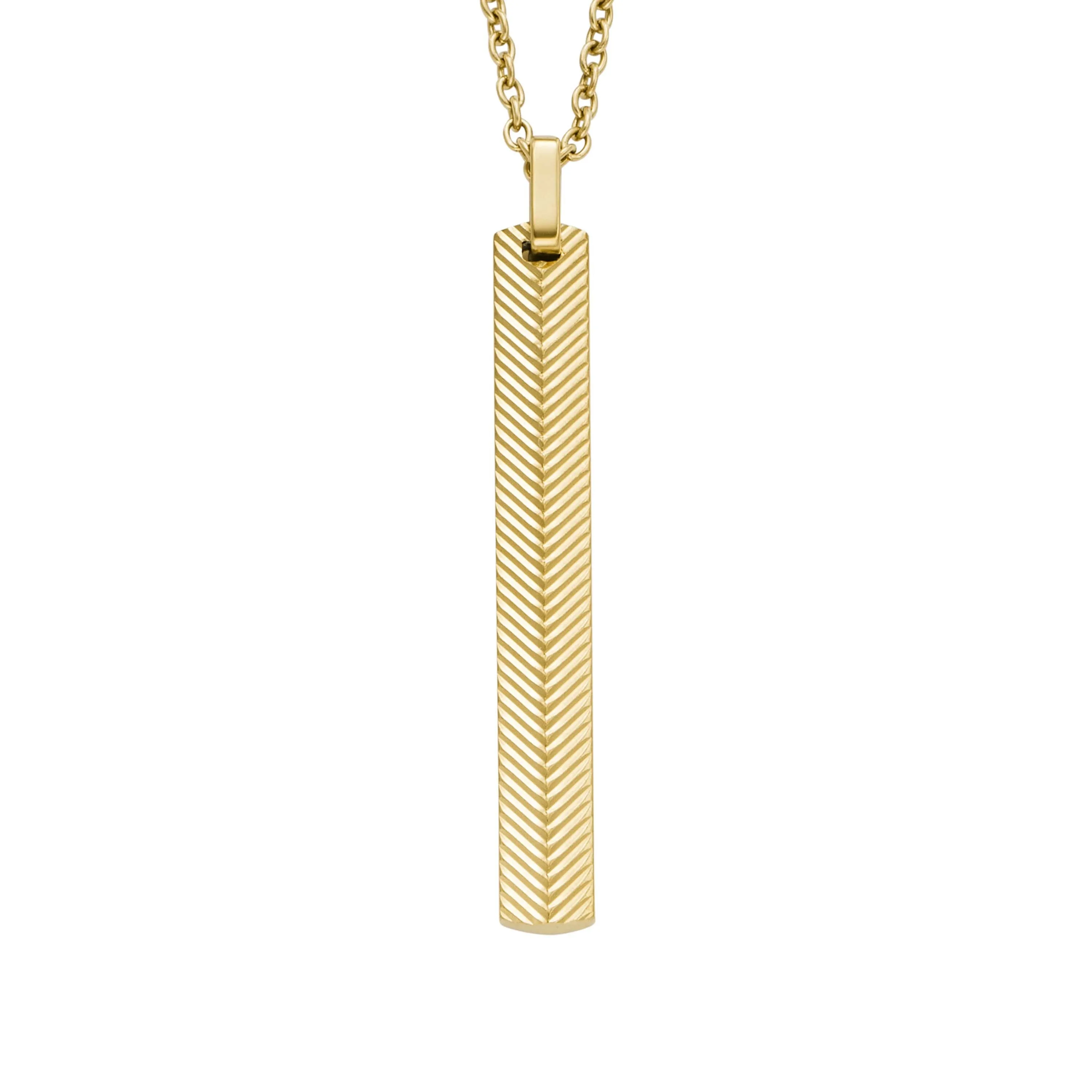 Fossil Harlow Gold Necklace JF04609710