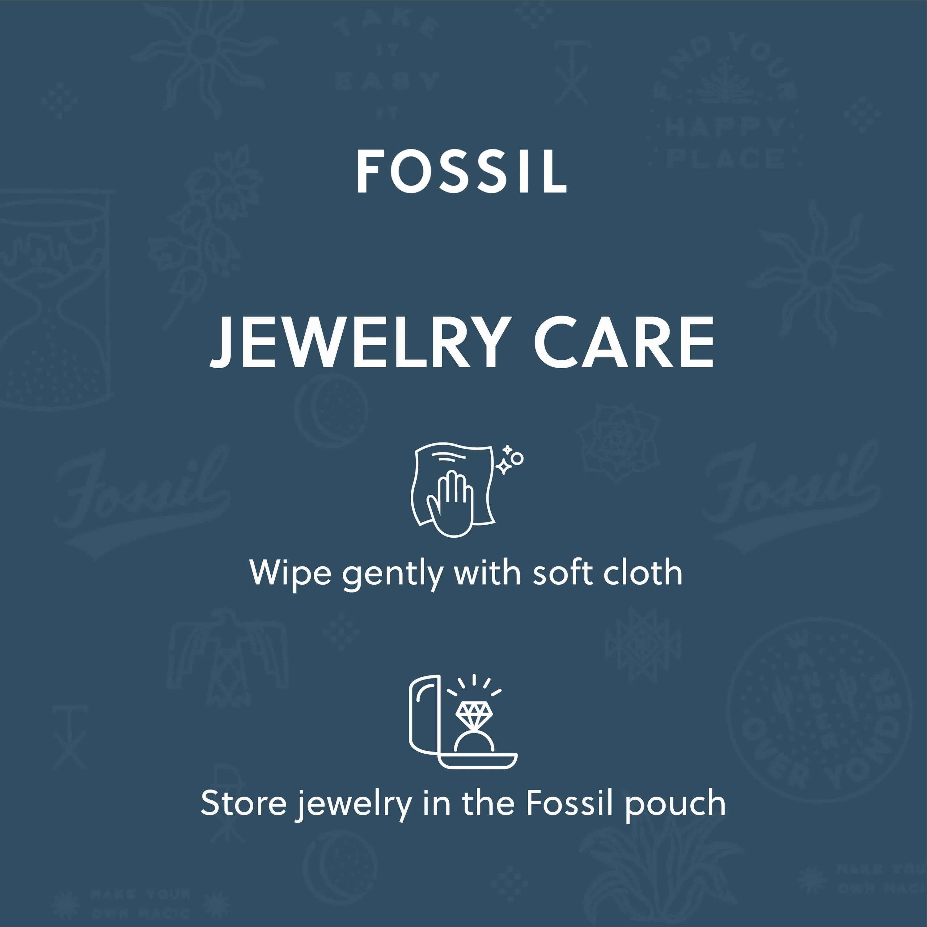 Fossil Harlow Gold Necklace JF04609710
