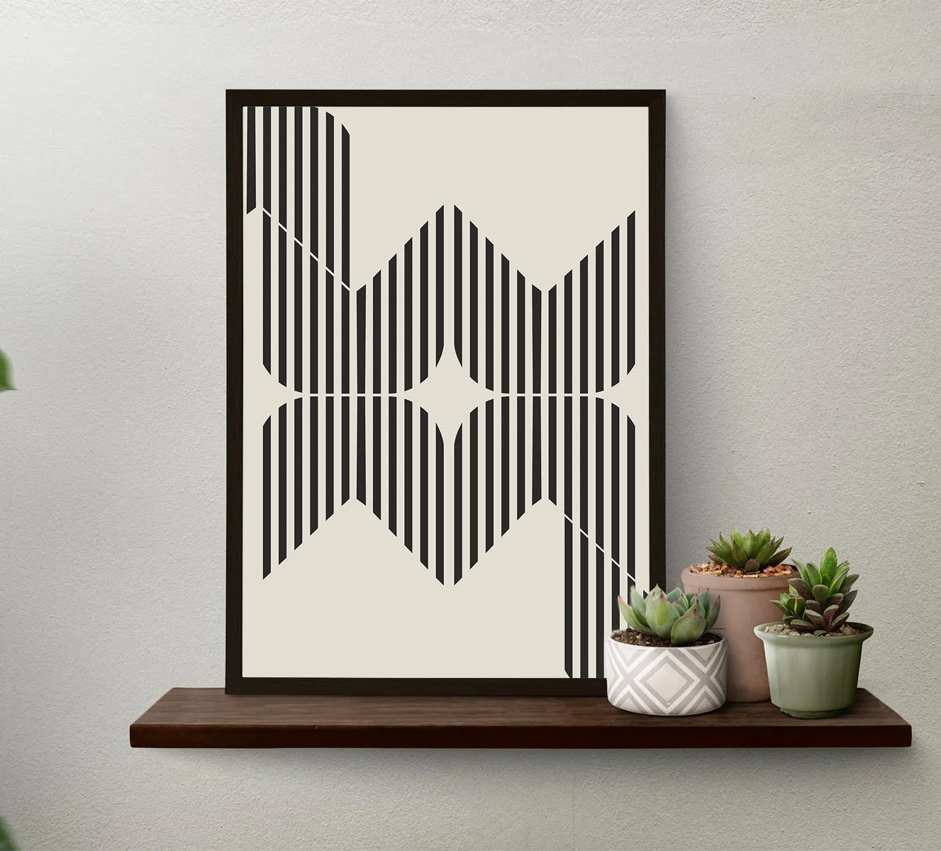 Harmonic Circles: Minimalist Geometric Trio