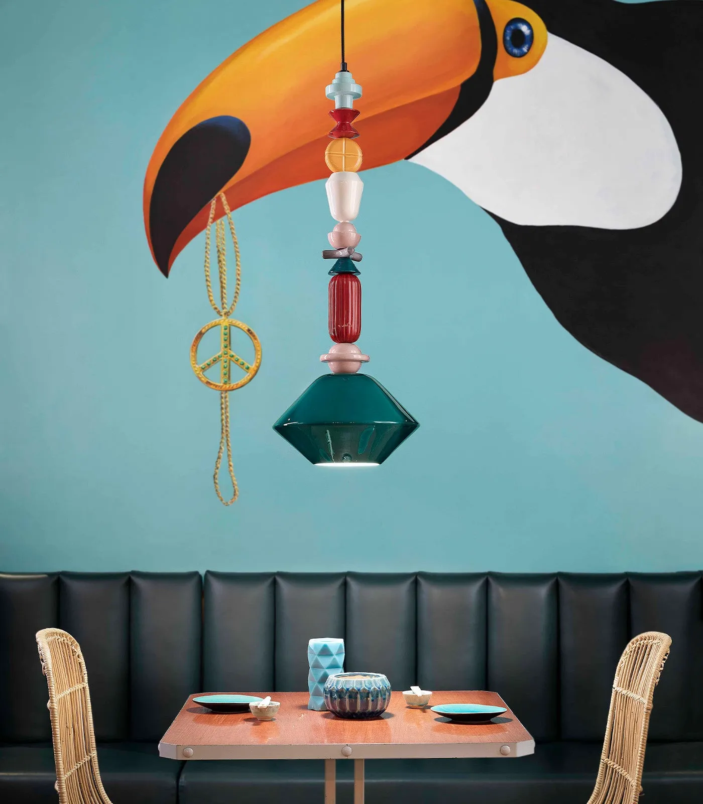 Lariat Diamond Pendant Light