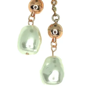 LARIAT ENDS - Large BAROQUE SHELL PEARL