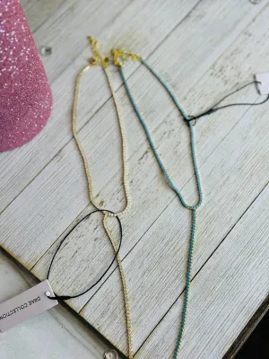 Lariat Tennis Necklace