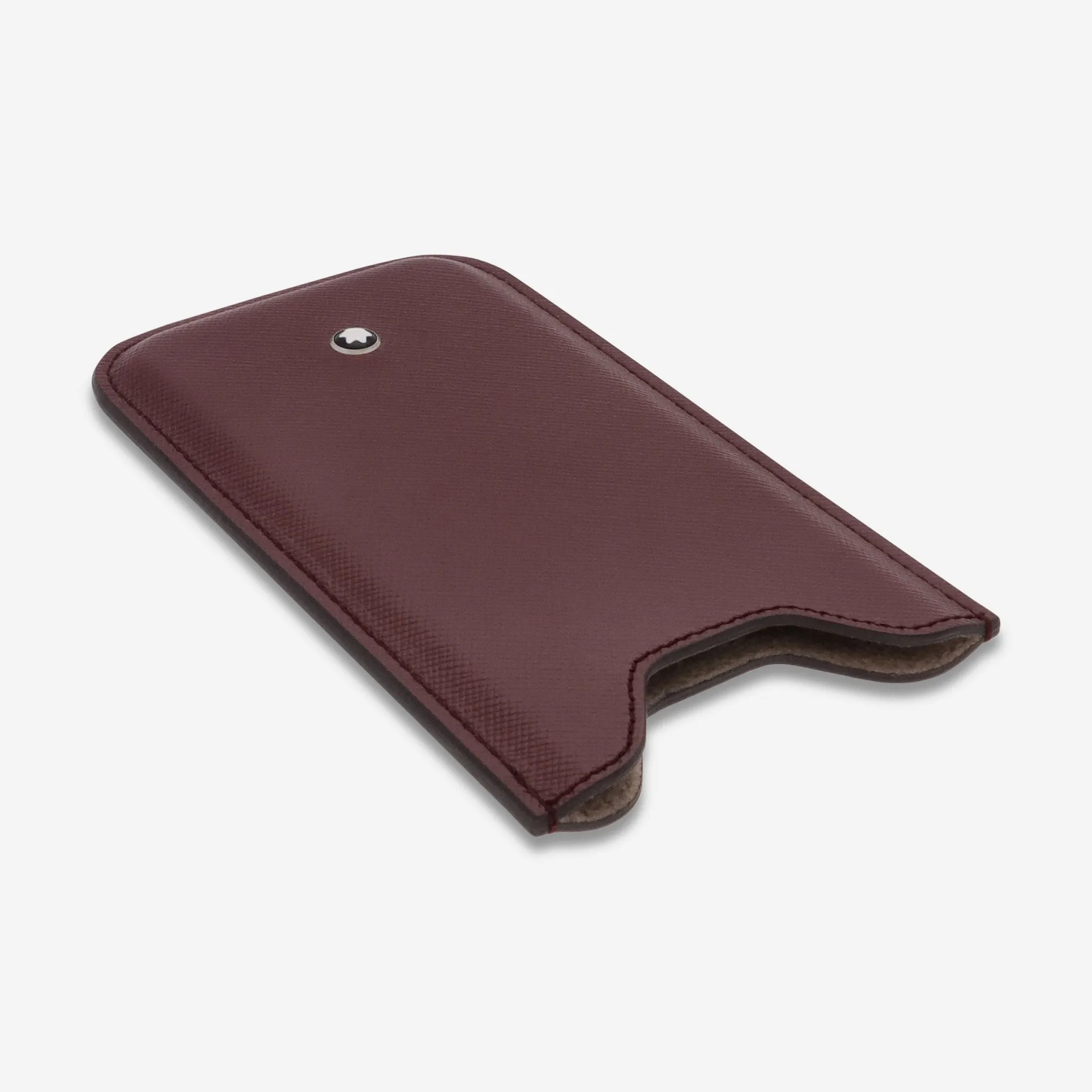 Montblanc Meisterstuck Selection Burgundy Leather Smartphone Case 109630