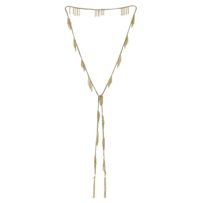 N° 650 Necklace in Gold Grey