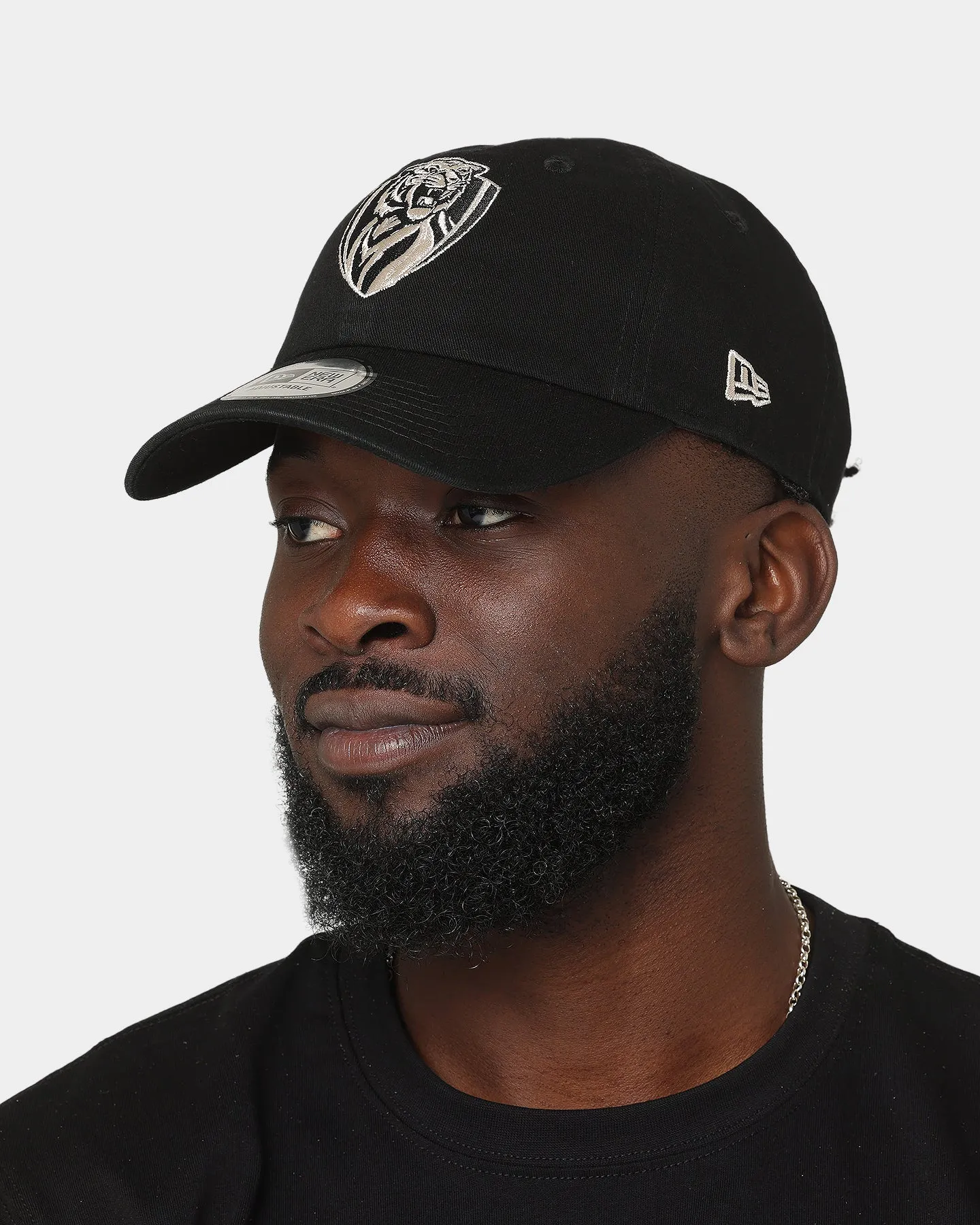 New Era Casual Classic Richmond Tigers AFL Opening Bounce 2022 Cap Black Stone