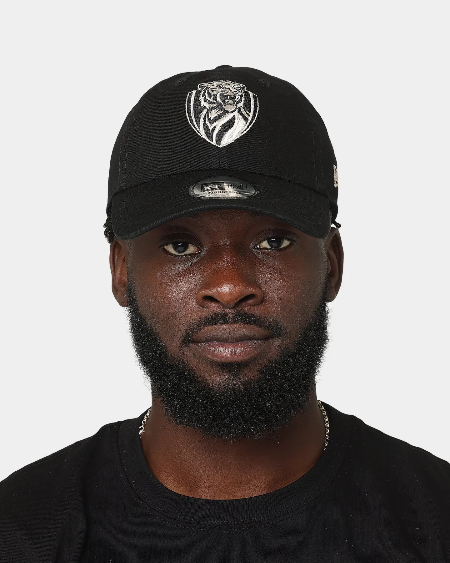 New Era Casual Classic Richmond Tigers AFL Opening Bounce 2022 Cap Black Stone