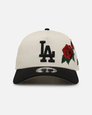New Era Los Angeles Dodgers 'Chrome Black Roses' 9FORTY A-Frame Snapback Chrome/Black