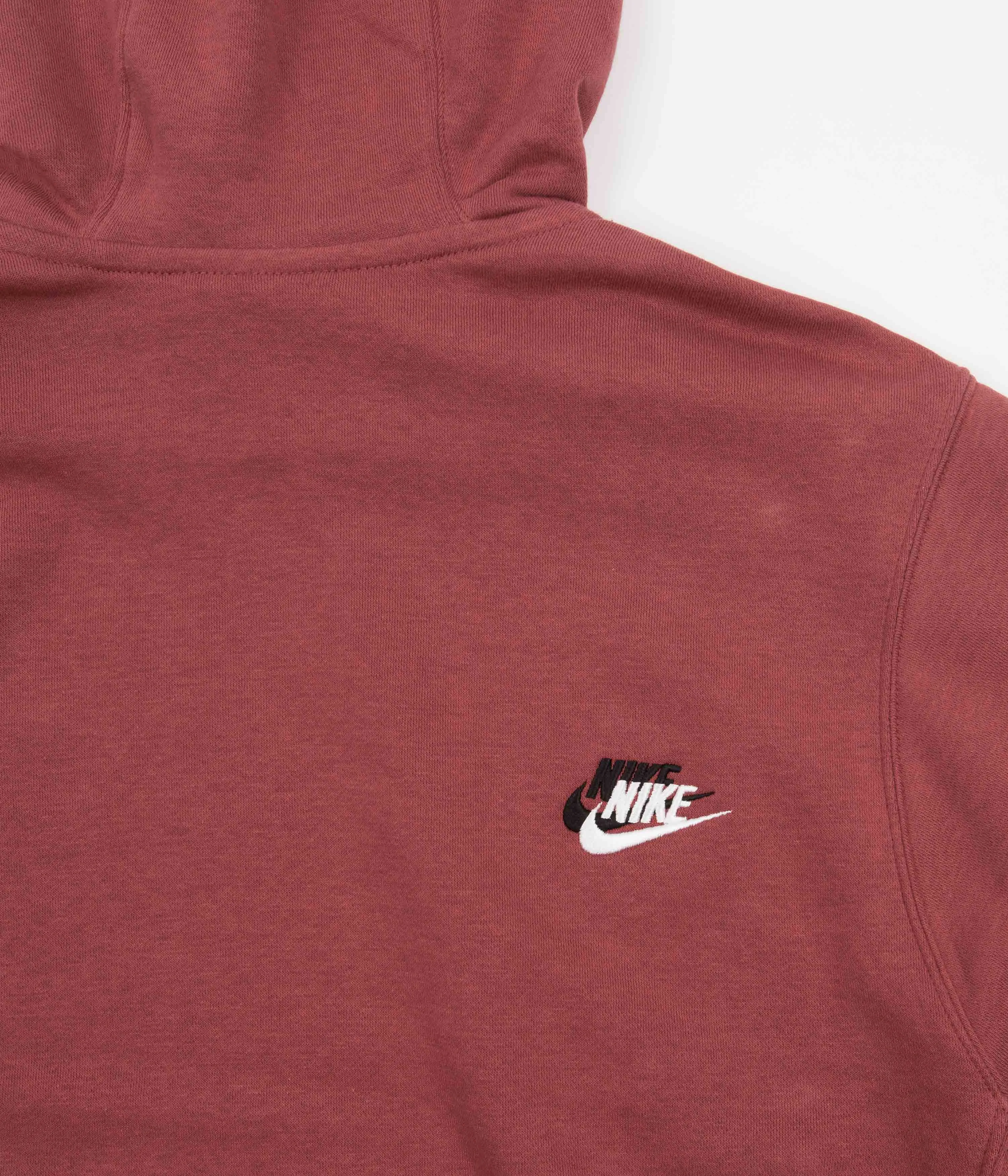 Nike Brushed Back Hoodie - Cedar / Cedar