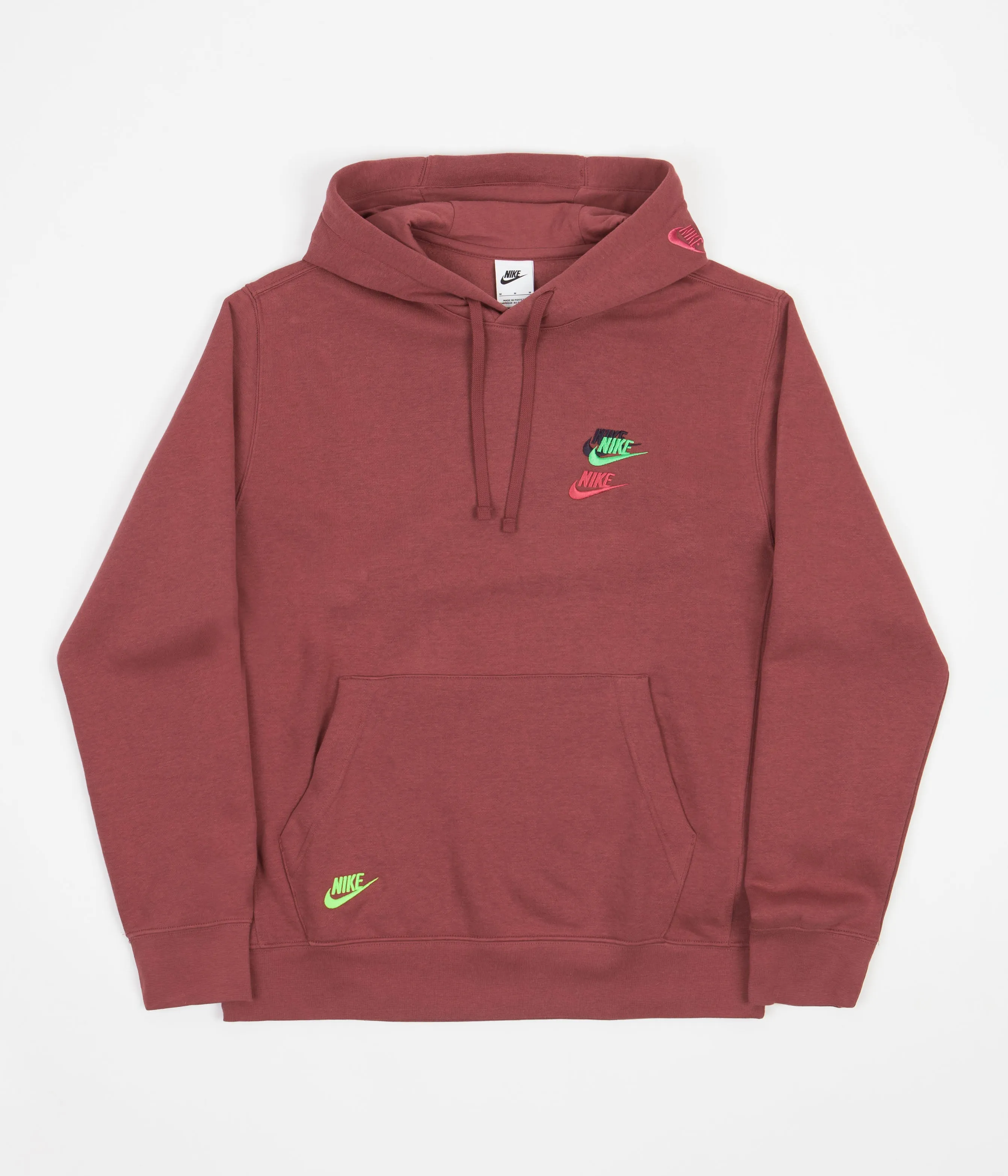 Nike Brushed Back Hoodie - Cedar / Cedar