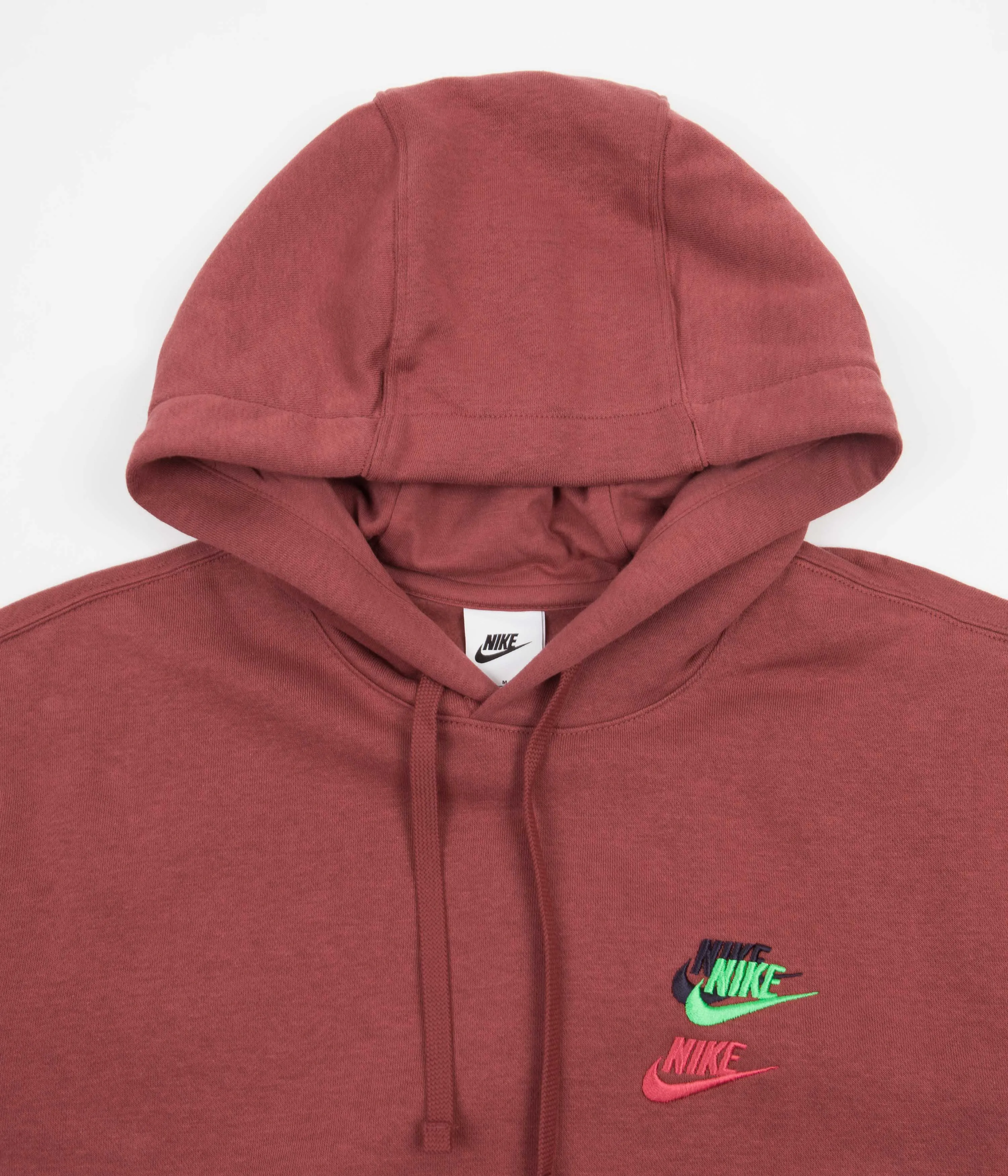 Nike Brushed Back Hoodie - Cedar / Cedar