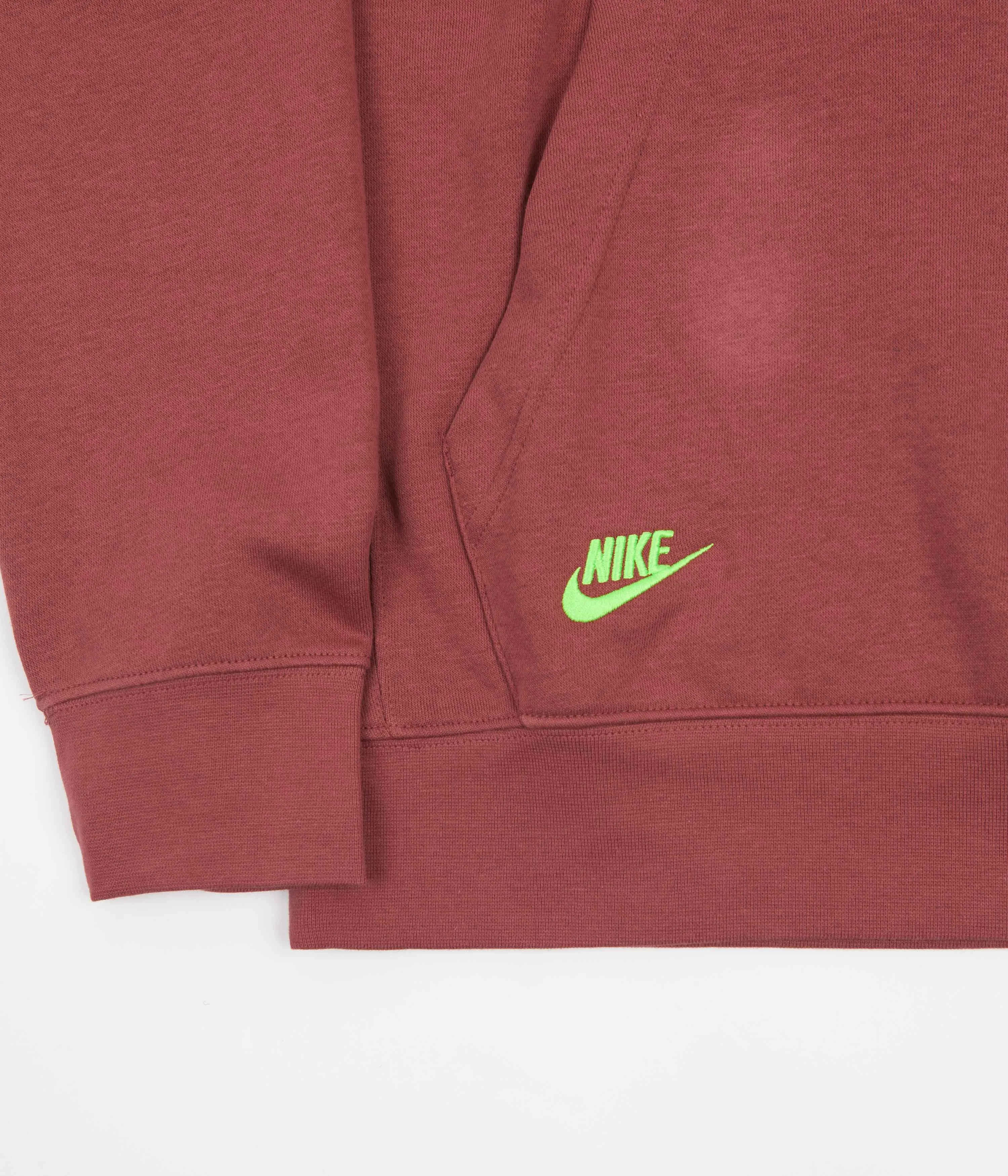 Nike Brushed Back Hoodie - Cedar / Cedar