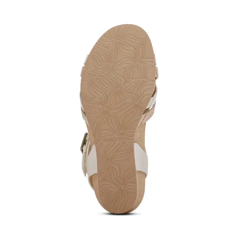 Noelle Arch Support Wedge - Ivory