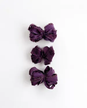 Odds   Ends in Aubergine