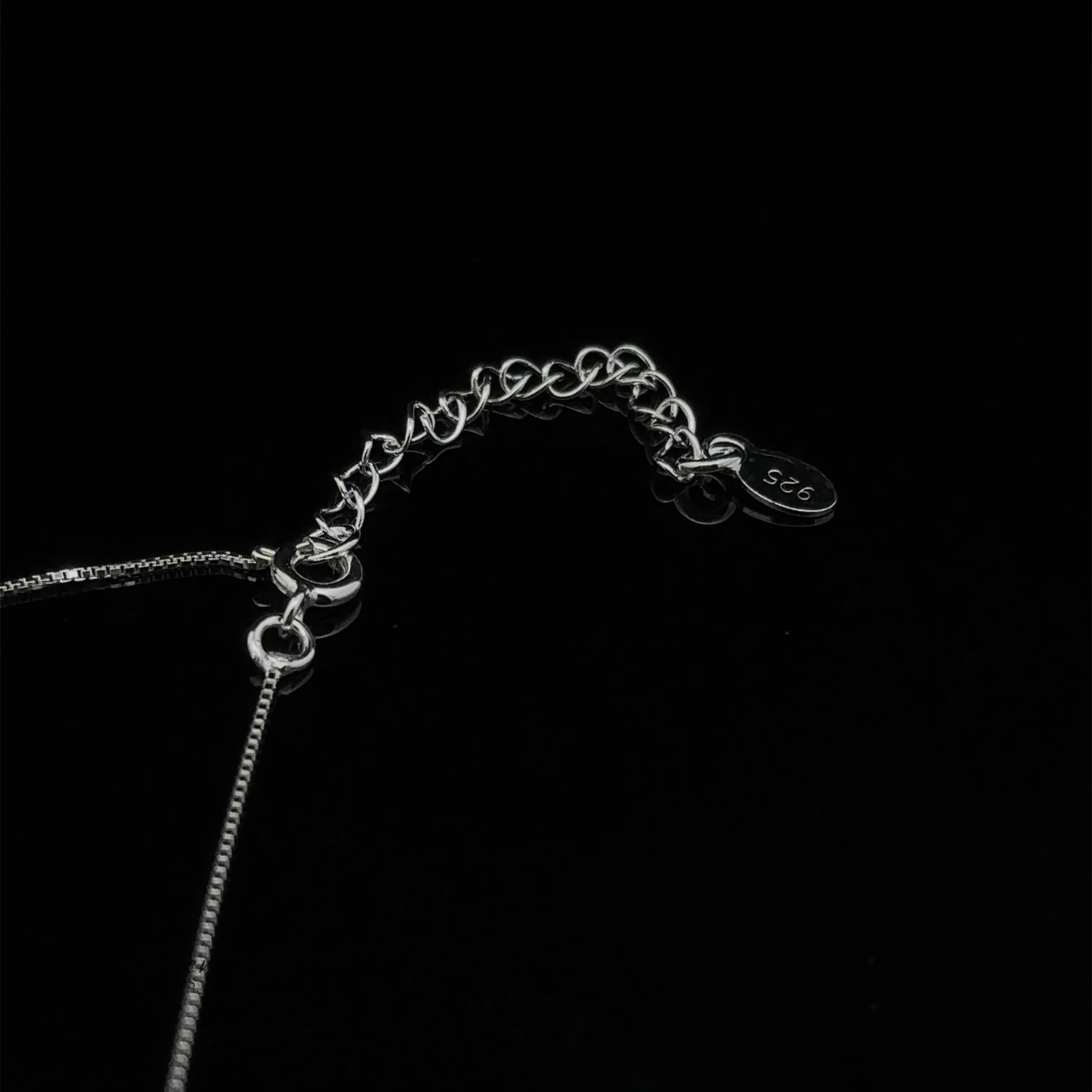 Open Heart Lariat Necklace
