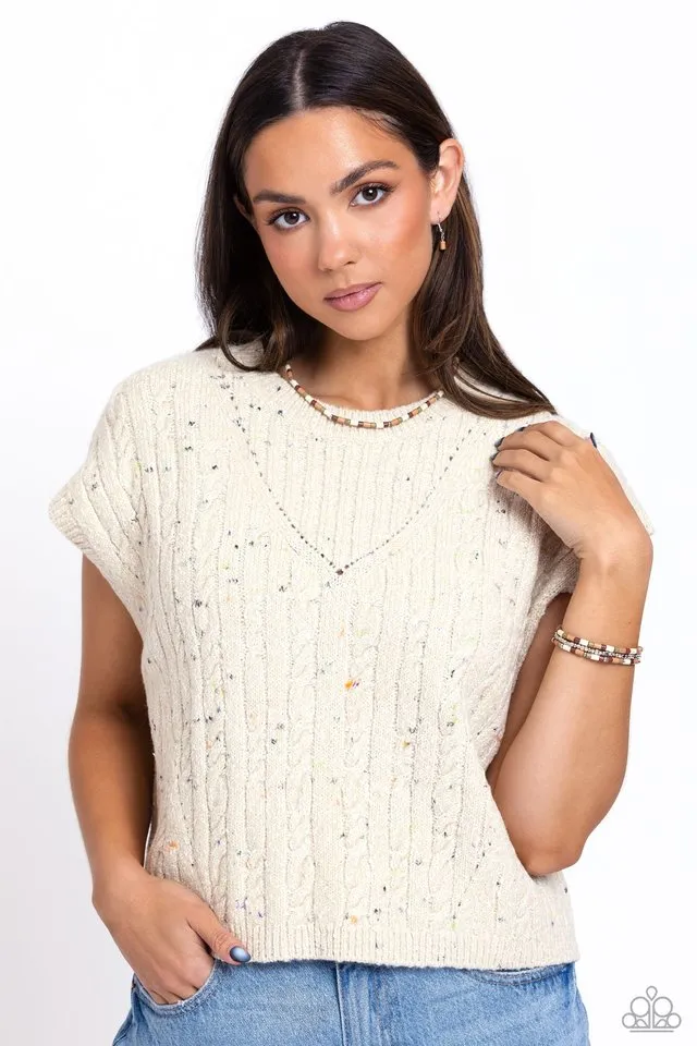 Paparazzi Necklace ~ Natural Nonchalance - Brown