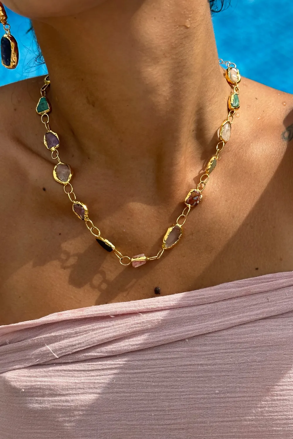 Paraíso Necklace in Gold