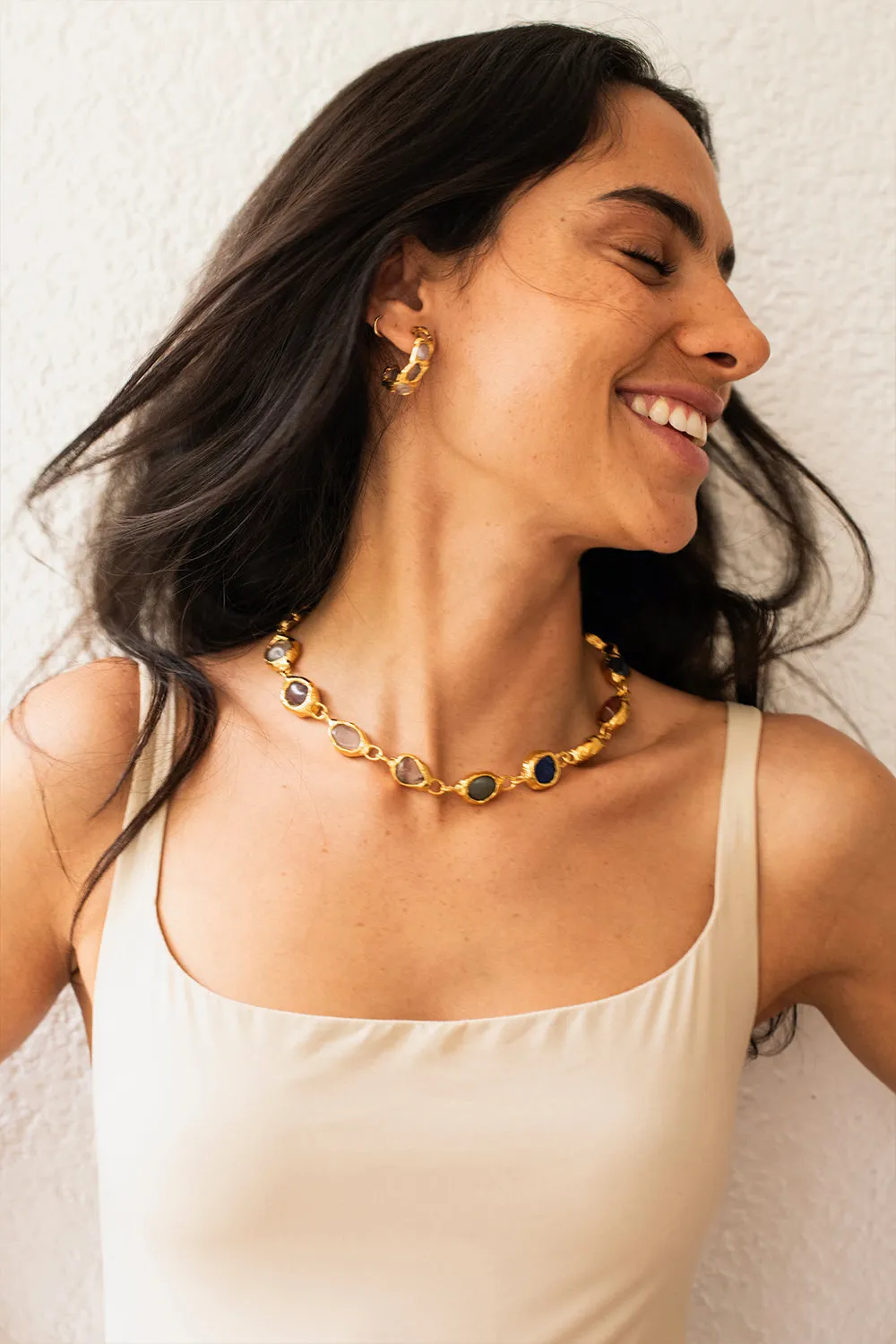 Paraíso Necklace in Gold