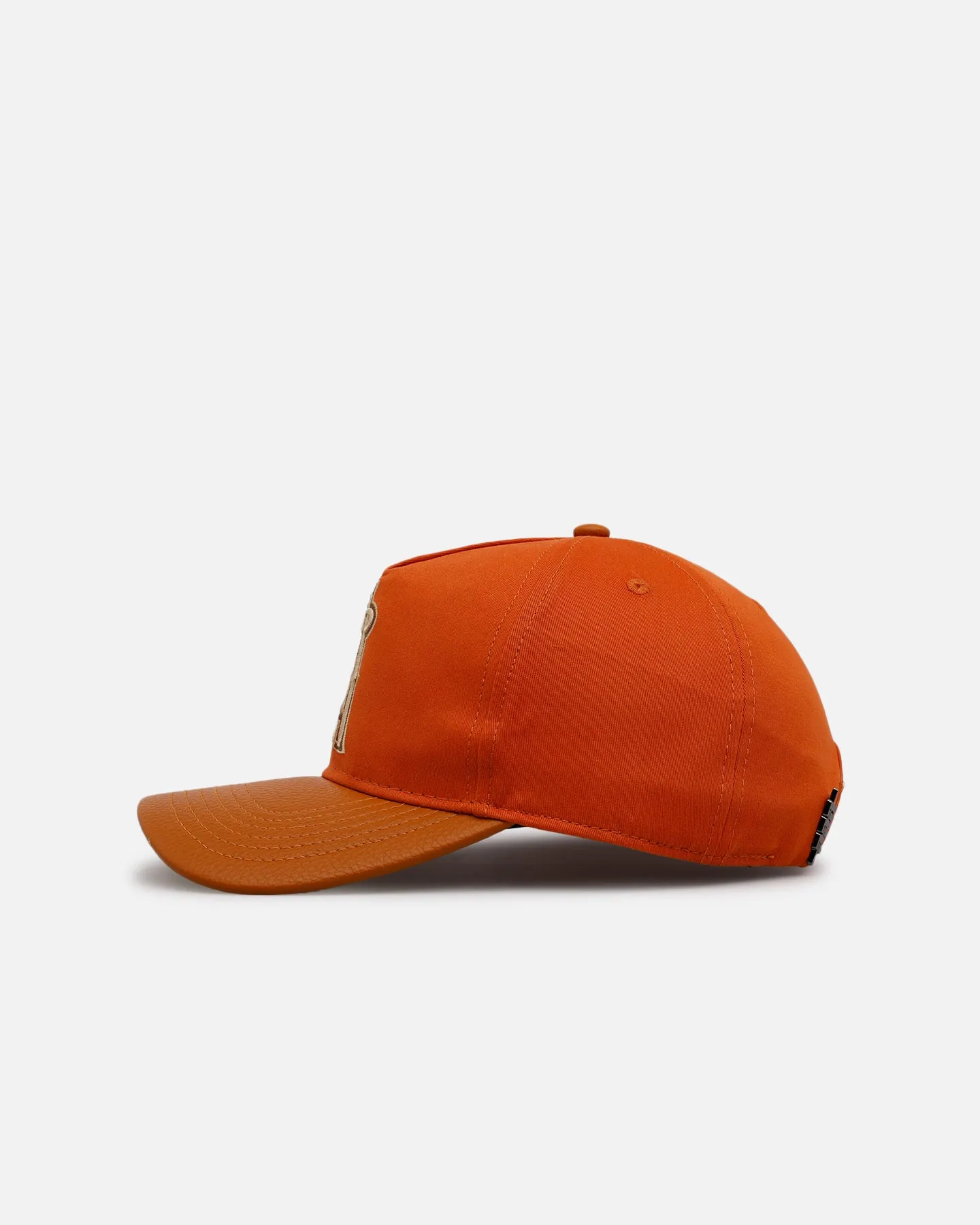 Pro Standard Los Angeles Angels 'Gramercy' Pinch Front Strapback Orange