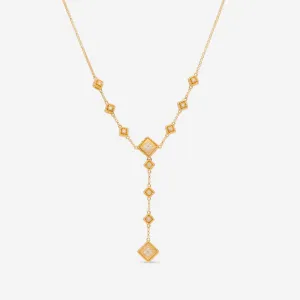 Roberto Coin Palazzo Ducale 18K Yellow Gold Diamond Lariat Necklace 7772924AY15X