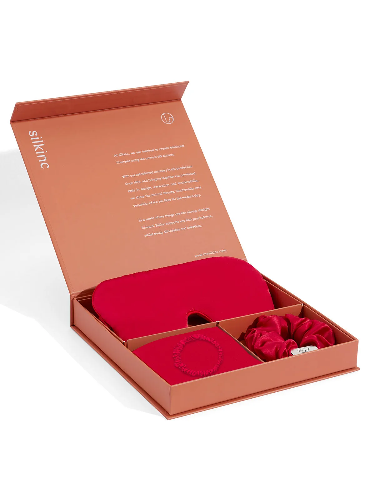 SILKINC Plain Silk Set of Four