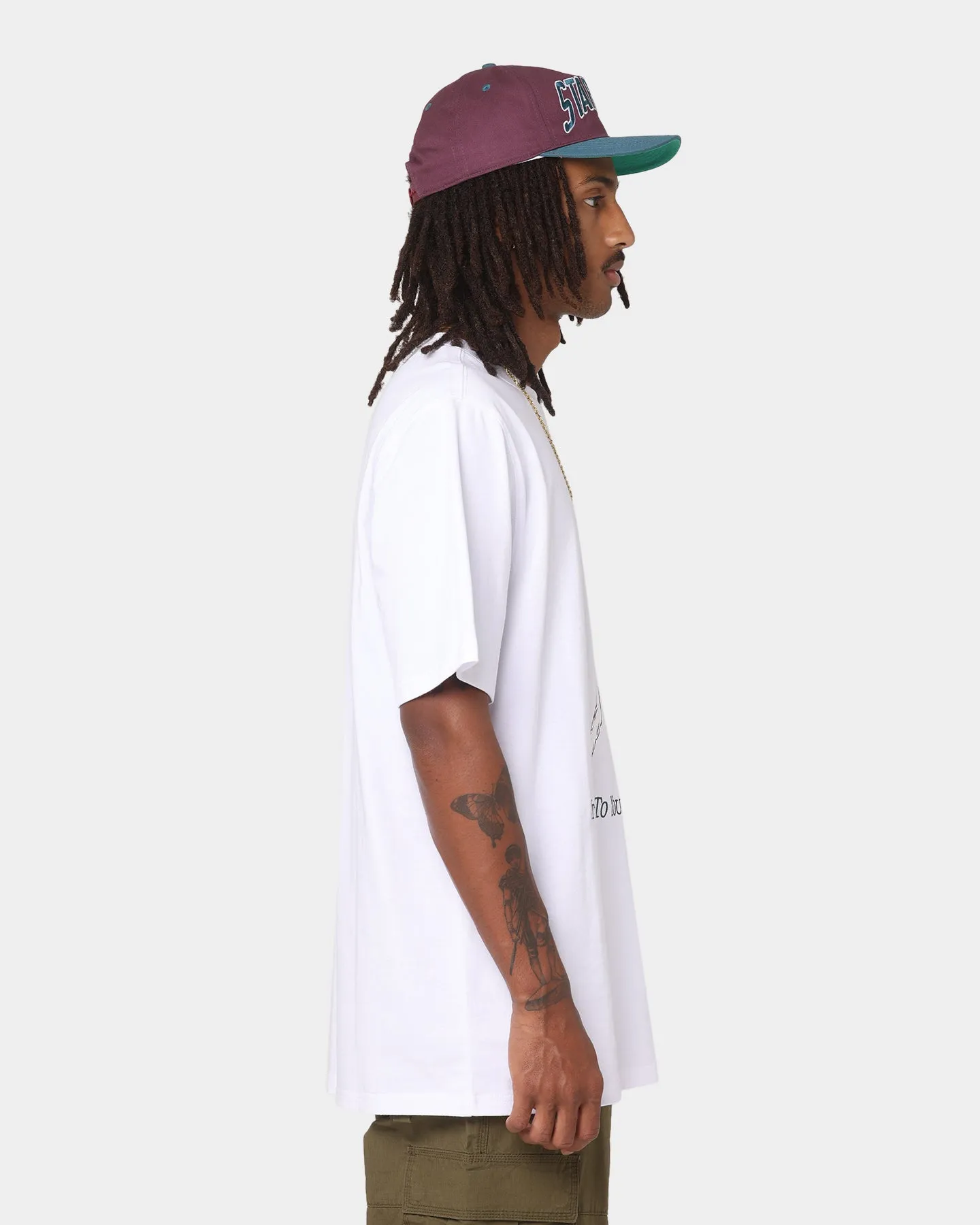 Starter Batter Up Short Sleeve T-Shirt White
