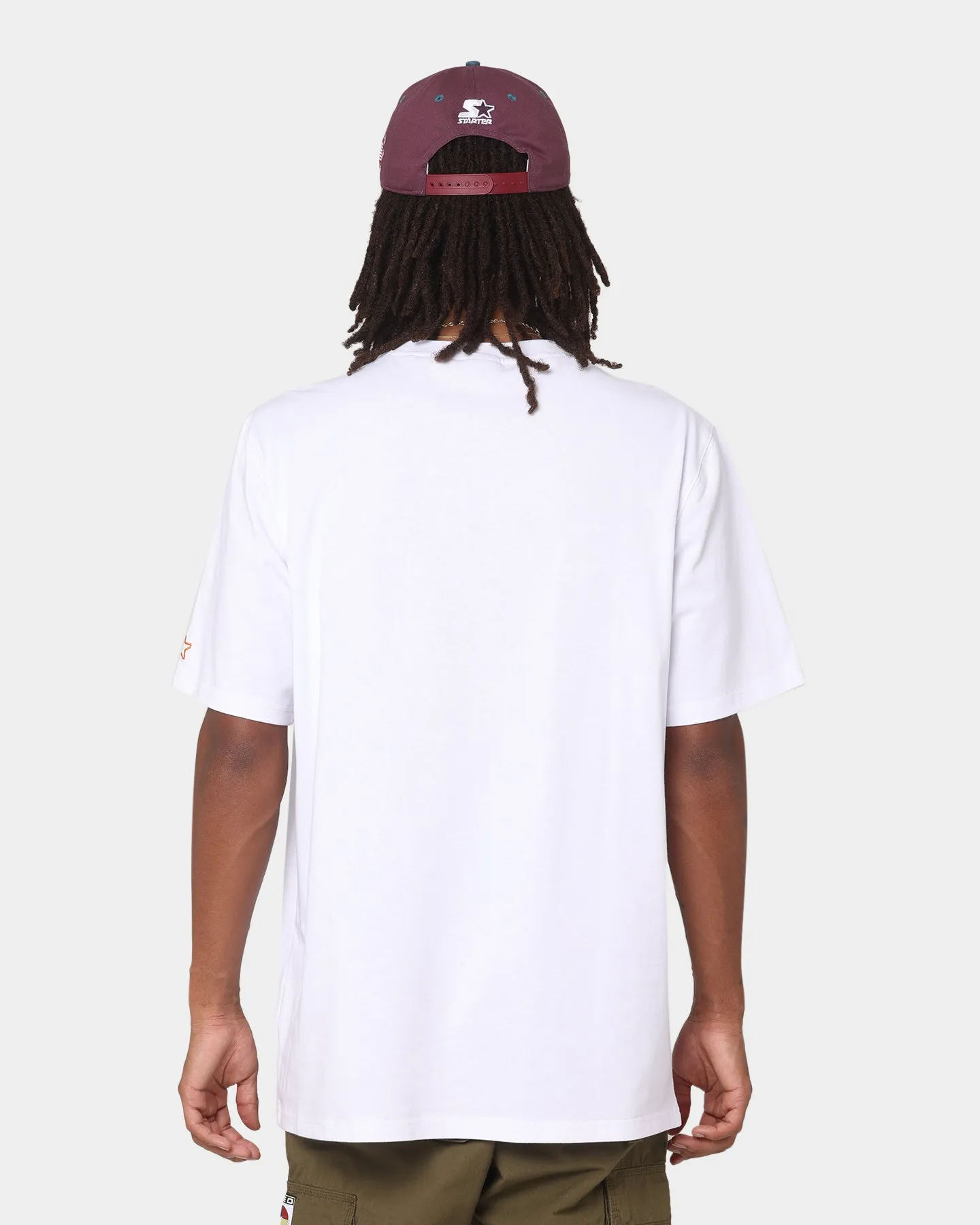 Starter Batter Up Short Sleeve T-Shirt White