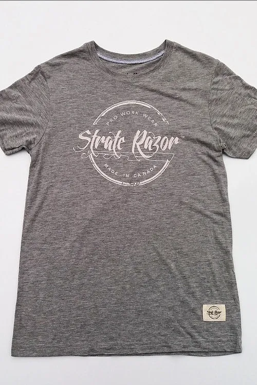 Vintage Bamboo Crew Neck Tees- Limited Edition Heather Grey