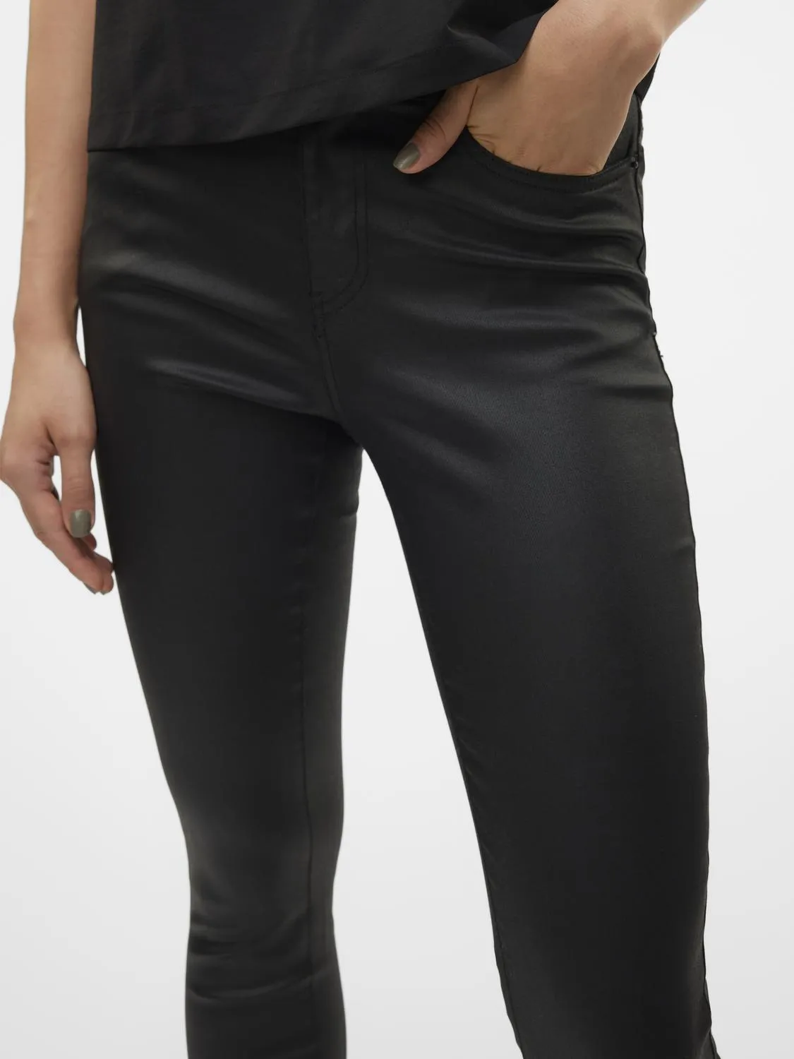 VMFLASH MR SKINNY COATED PANTS NOOS